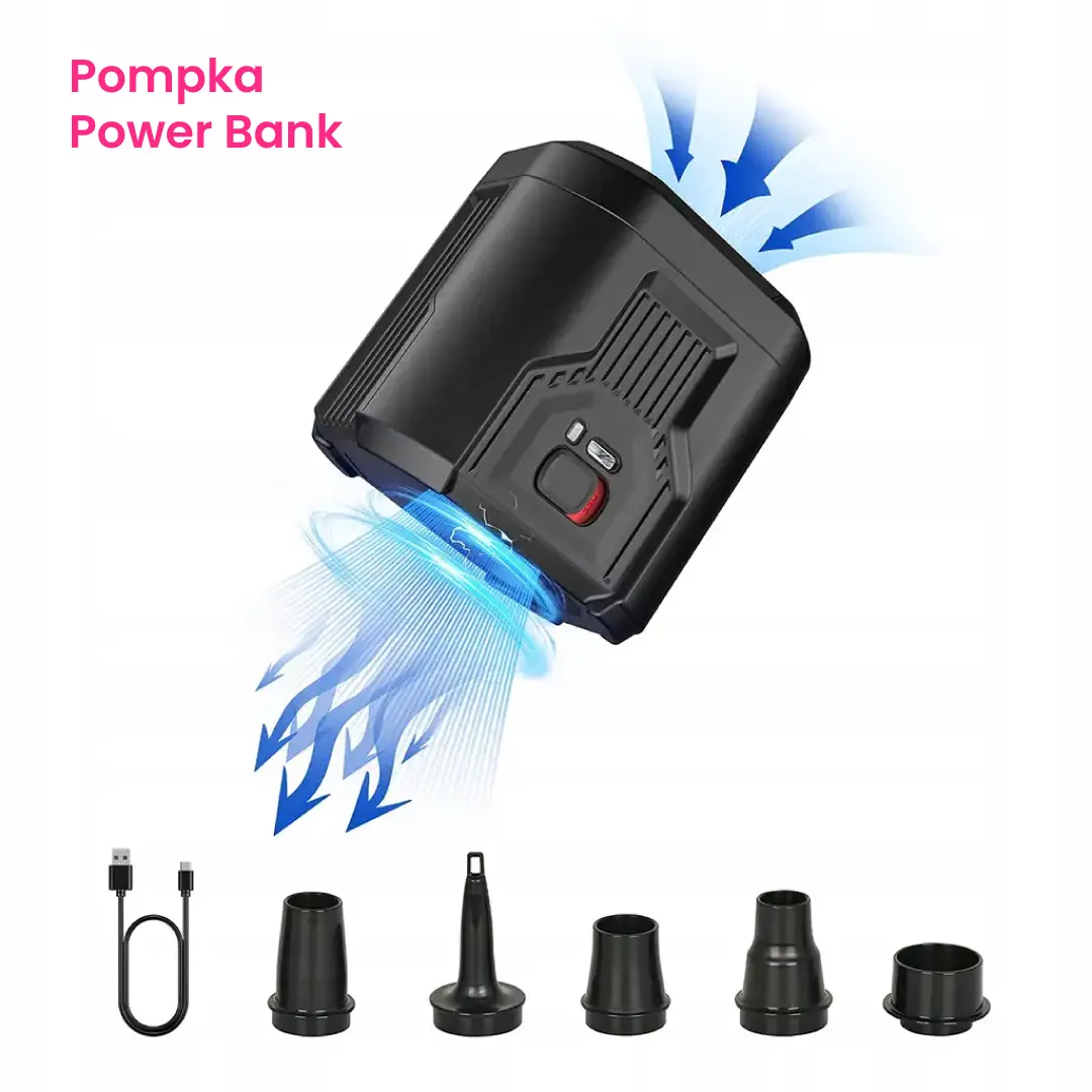 Pompka na power bank do namiotu stałociśnieniowego